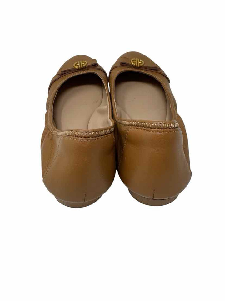 Shoe Size 7.5 Cole Haan Tan Leather Flats