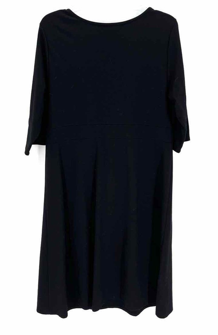 Size 1X Eileen Fisher Black Dress