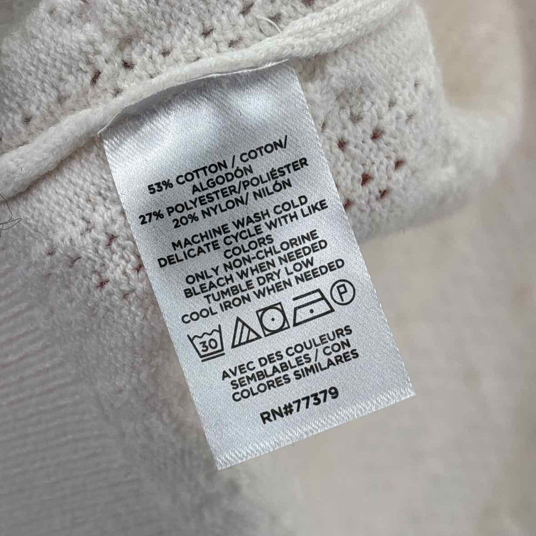 Size S Ann Taylor Ivory Cardigan