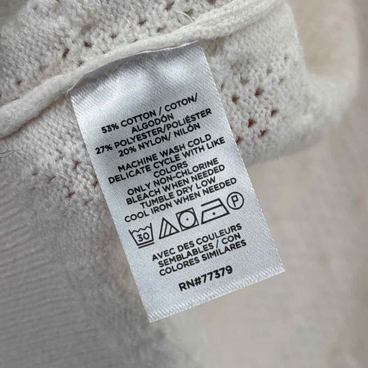 Size S Ann Taylor Ivory Cardigan