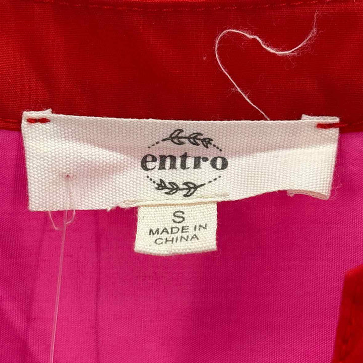 Size S ENTRO Pink Shirt