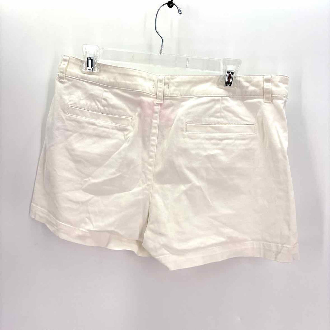 Size 12 J Crew White Shorts