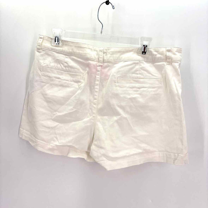 Size 12 J Crew White Shorts