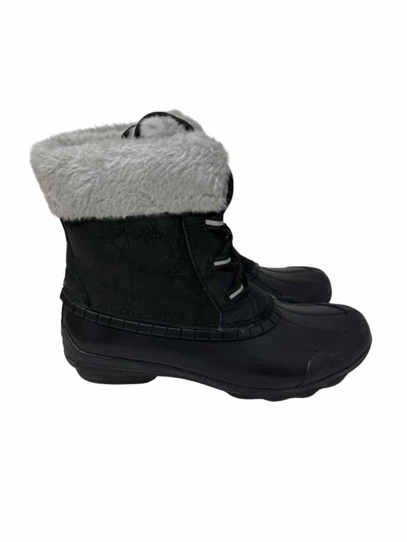 Shoe Size 9.5 Sperry Black Boots