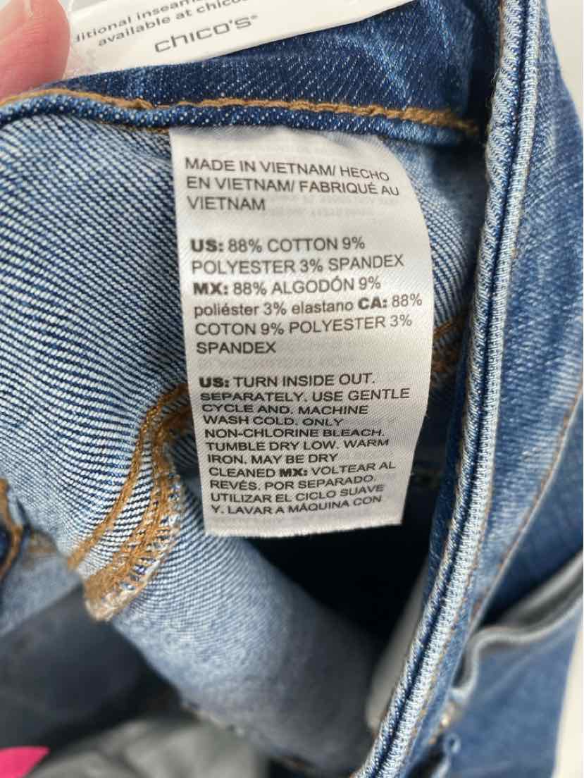 Size 0 Chico's Denim Jeans