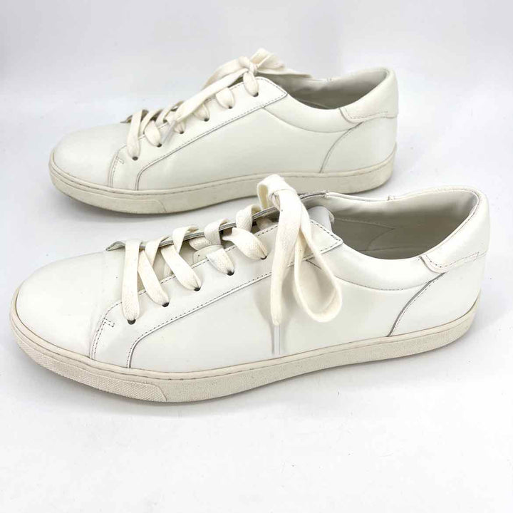 Shoe Size 44 Coach White Leather Sneakers