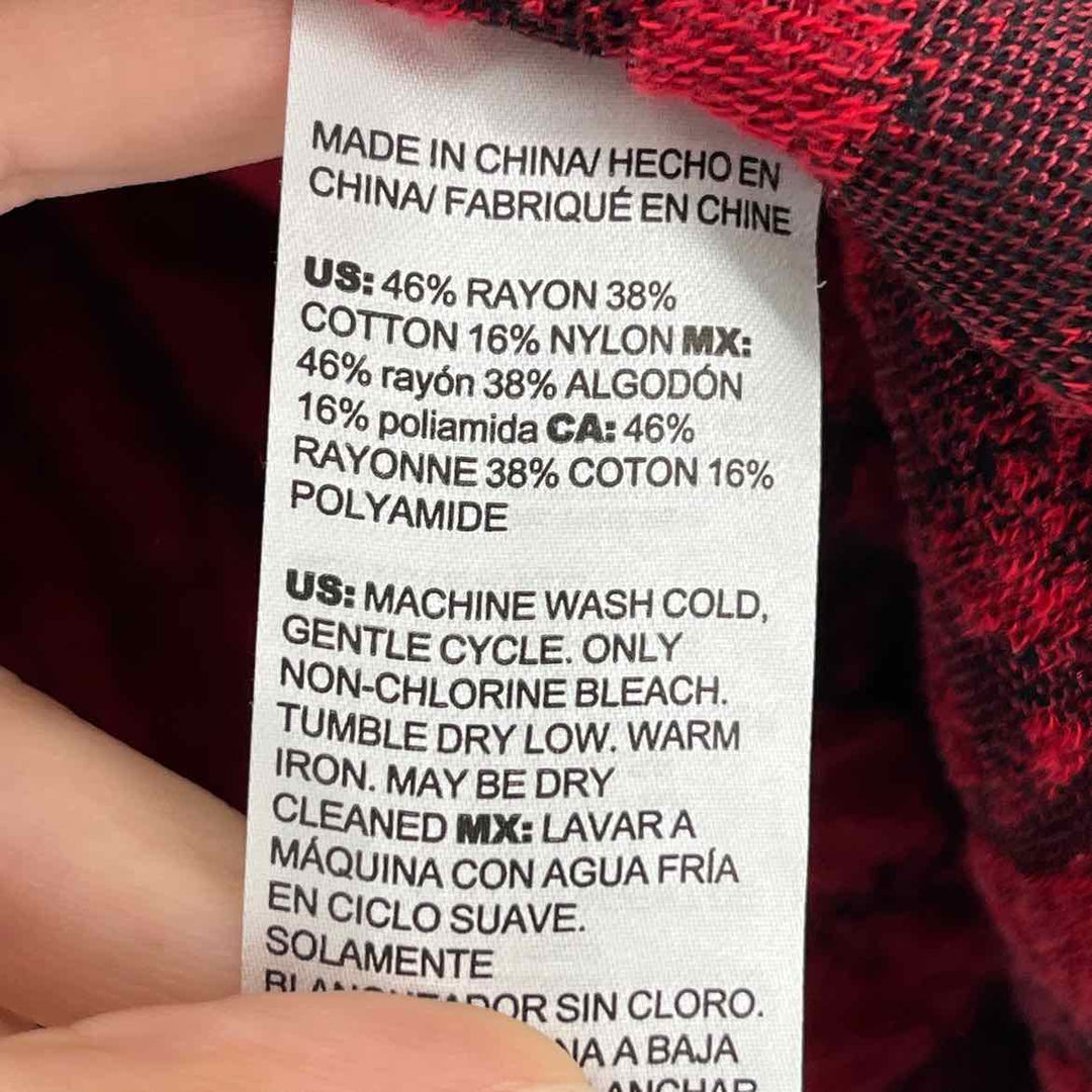 Size XL Chico's Red Shirt