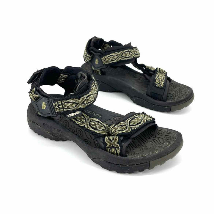 Shoe Size 5 Teva Black Sandals