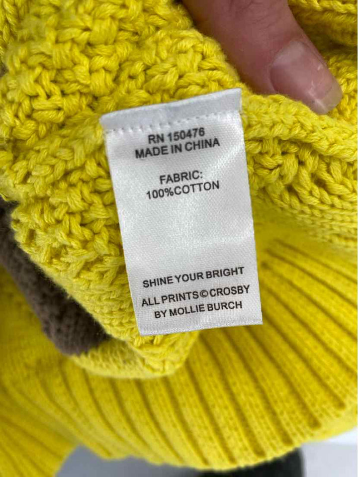 Size L CROSBY Brown Knit Sweater