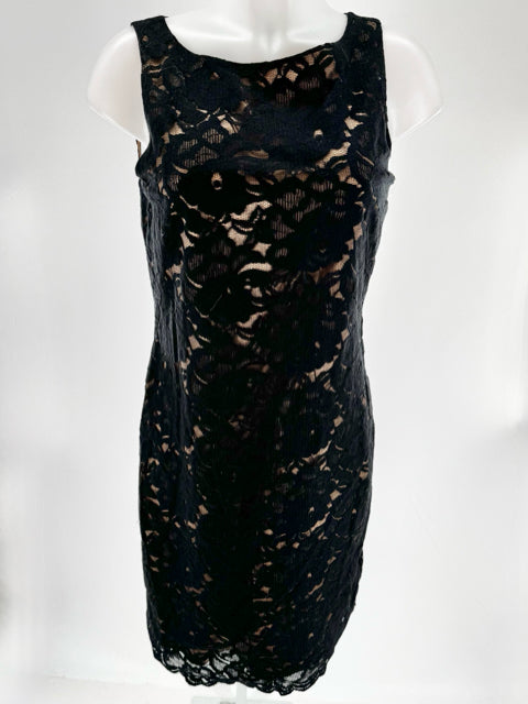 Size 4 NY & CO Black Lace Dress