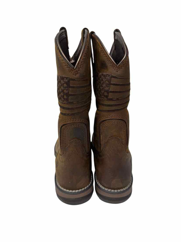 Shoe Size 8 Ariat Brown Leather Boots