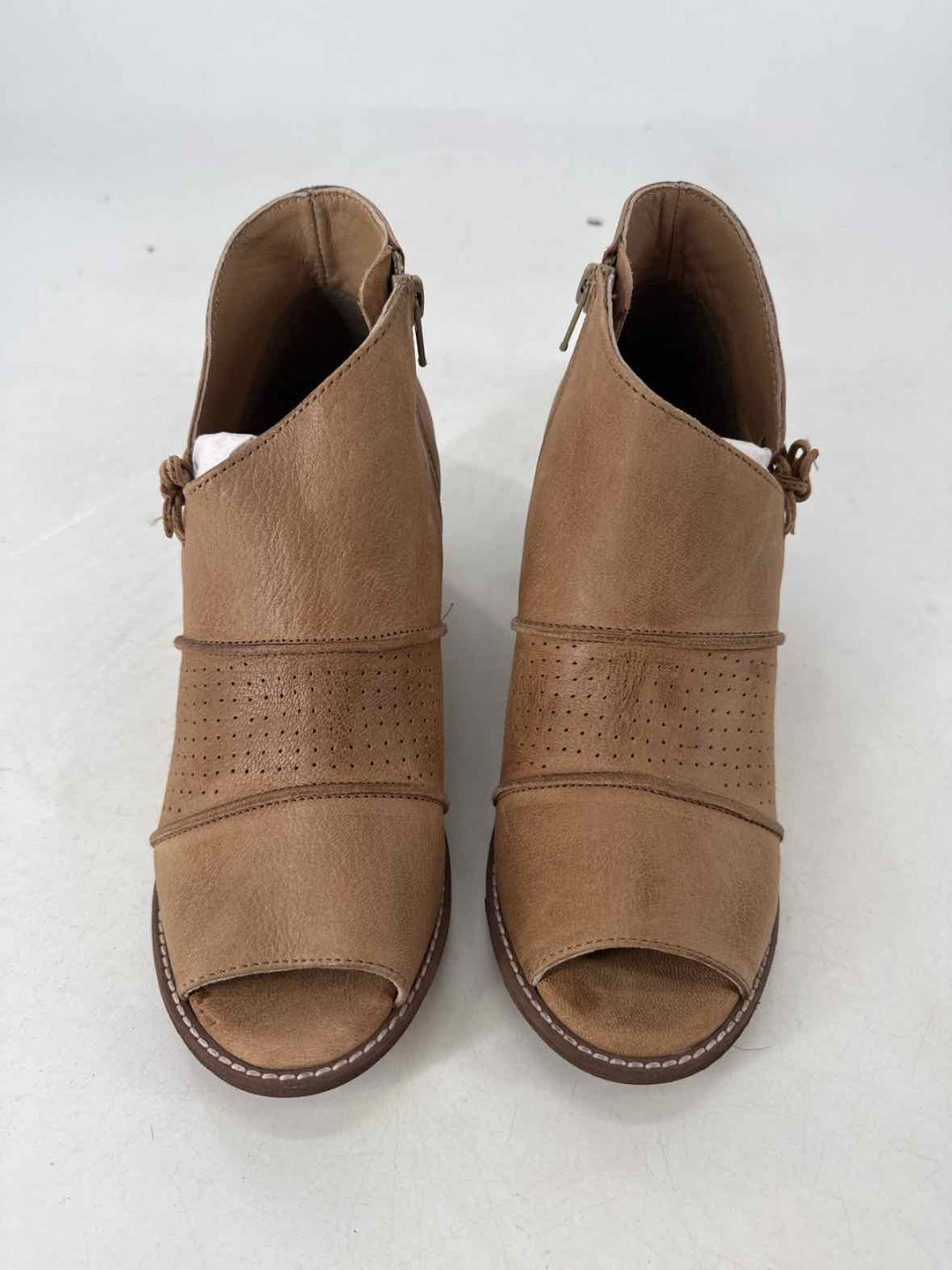 Shoe Size 9 Bronze Leather Boots