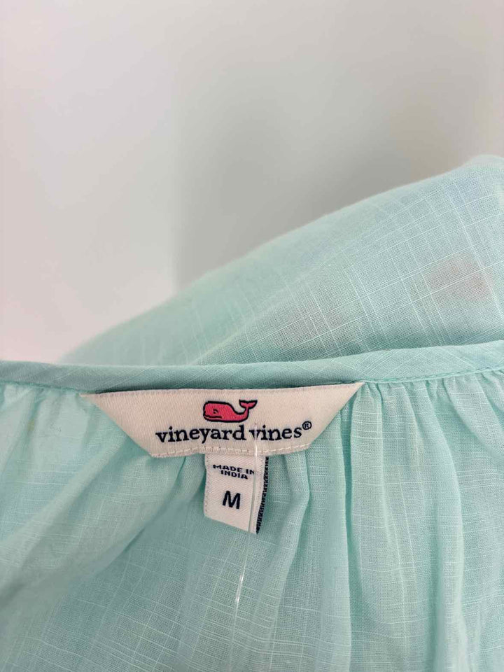 Size M Vineyard Vines Teal Shirt