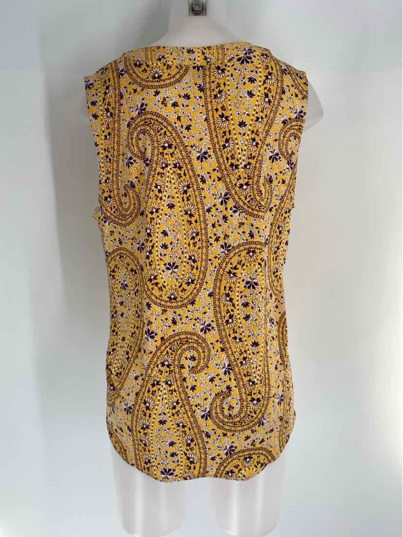 Size L Ann Taylor Yellow Shirt
