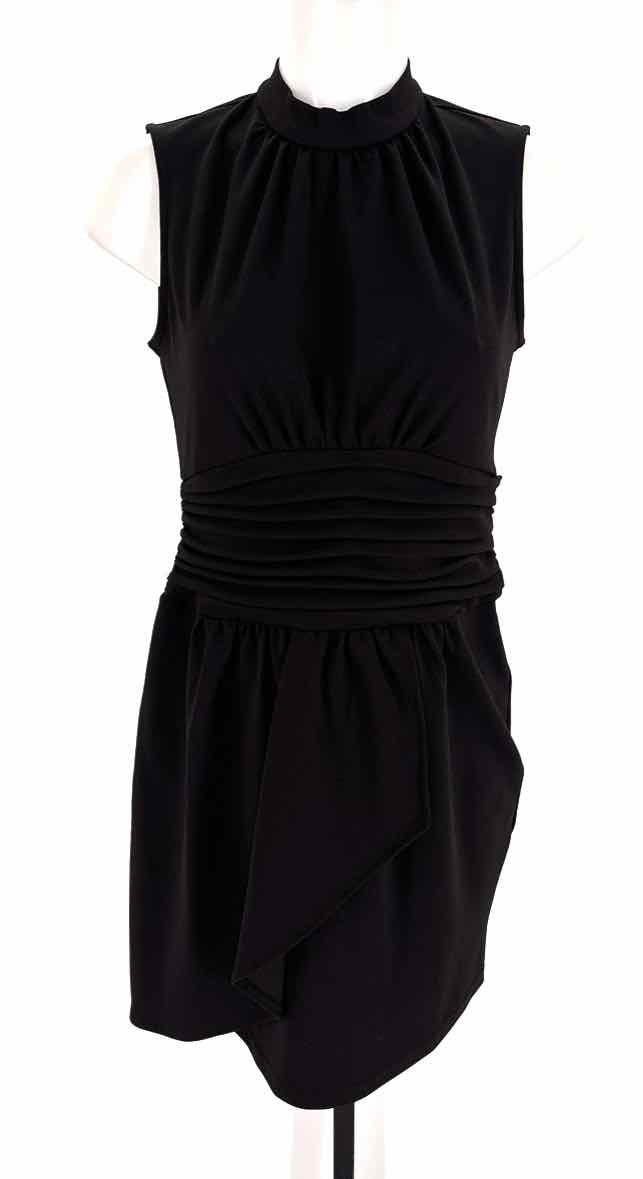 Size 4 NICOLE MILLER Black Dress