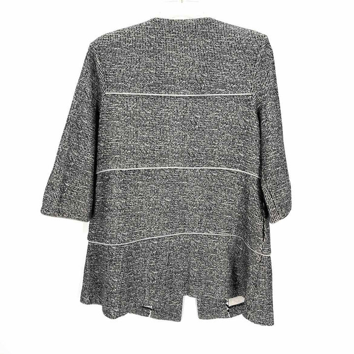 Size L CABI Black/White Jacket