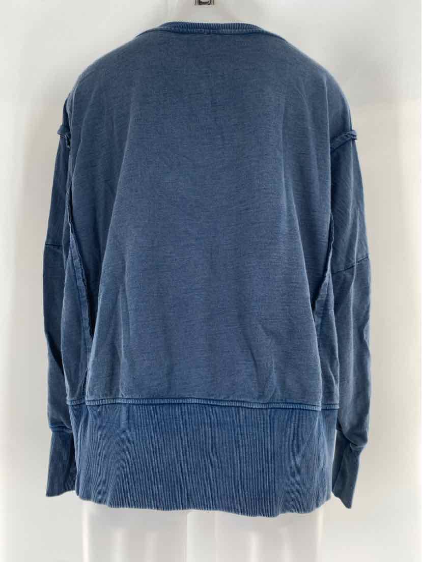 Size M Pilcro & the Letterpress Blue Shirt