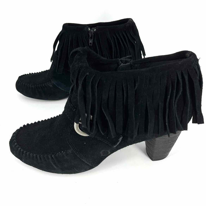 Shoe Size 11 Born Black Suede Boots