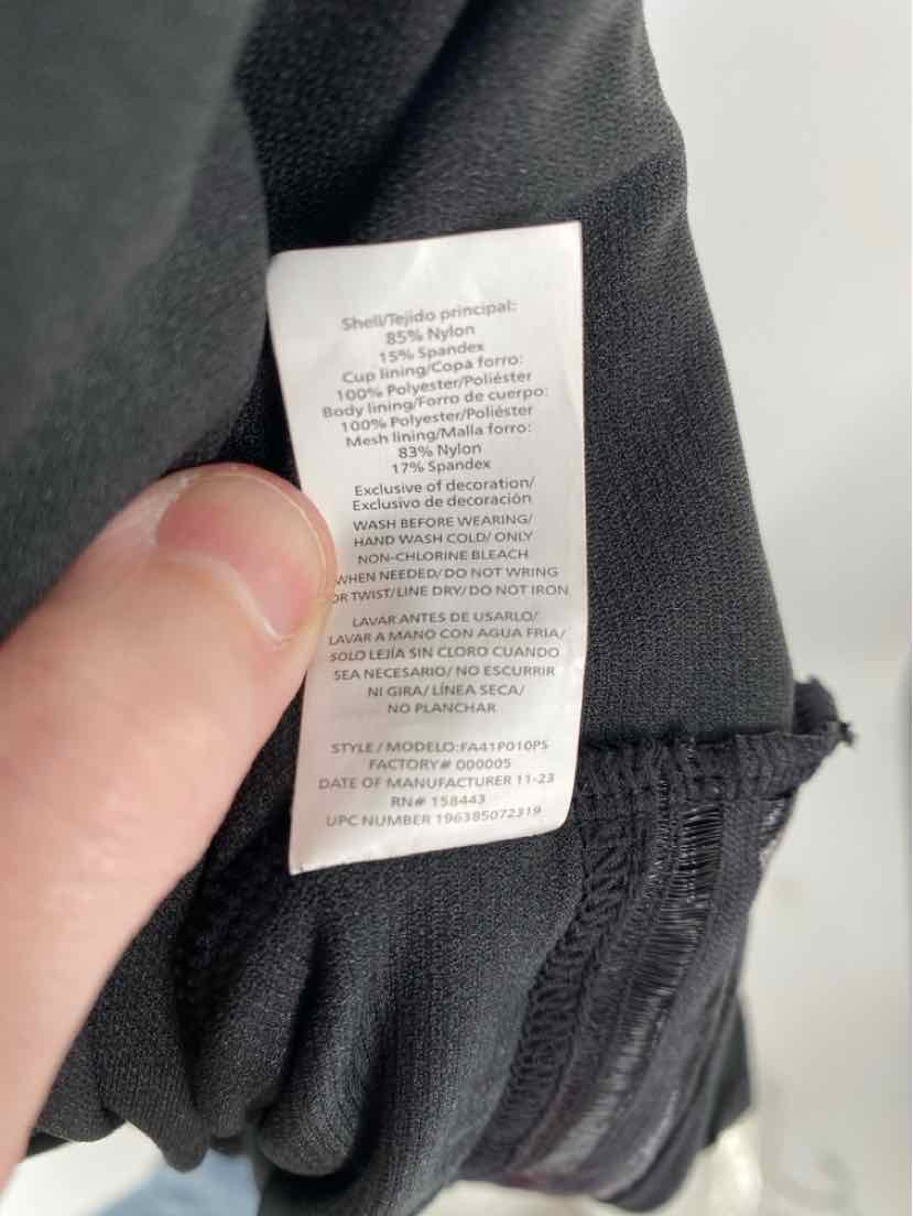 Size 3X Black Swimsuit