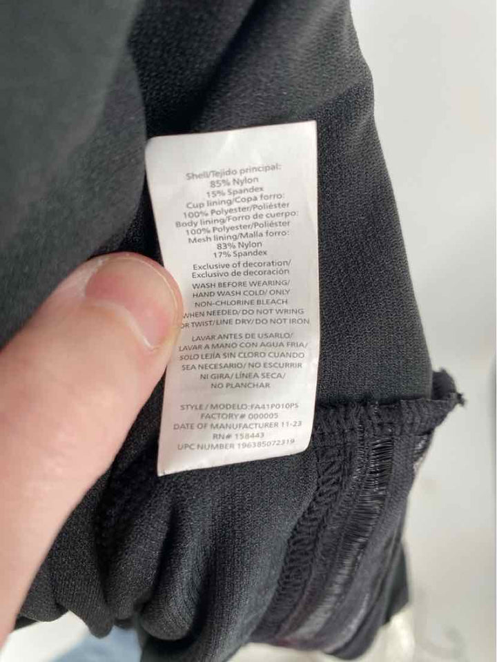 Size 3X Black Swimsuit