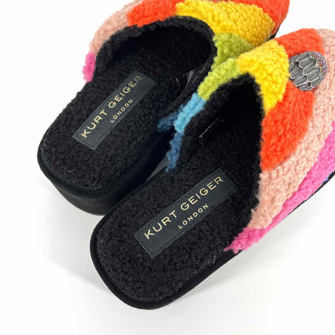 Shoe Size 38.5 Kurt Geiger Multi-Color Flats