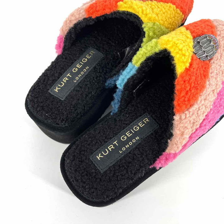 Shoe Size 38.5 Kurt Geiger Multi-Color Flats
