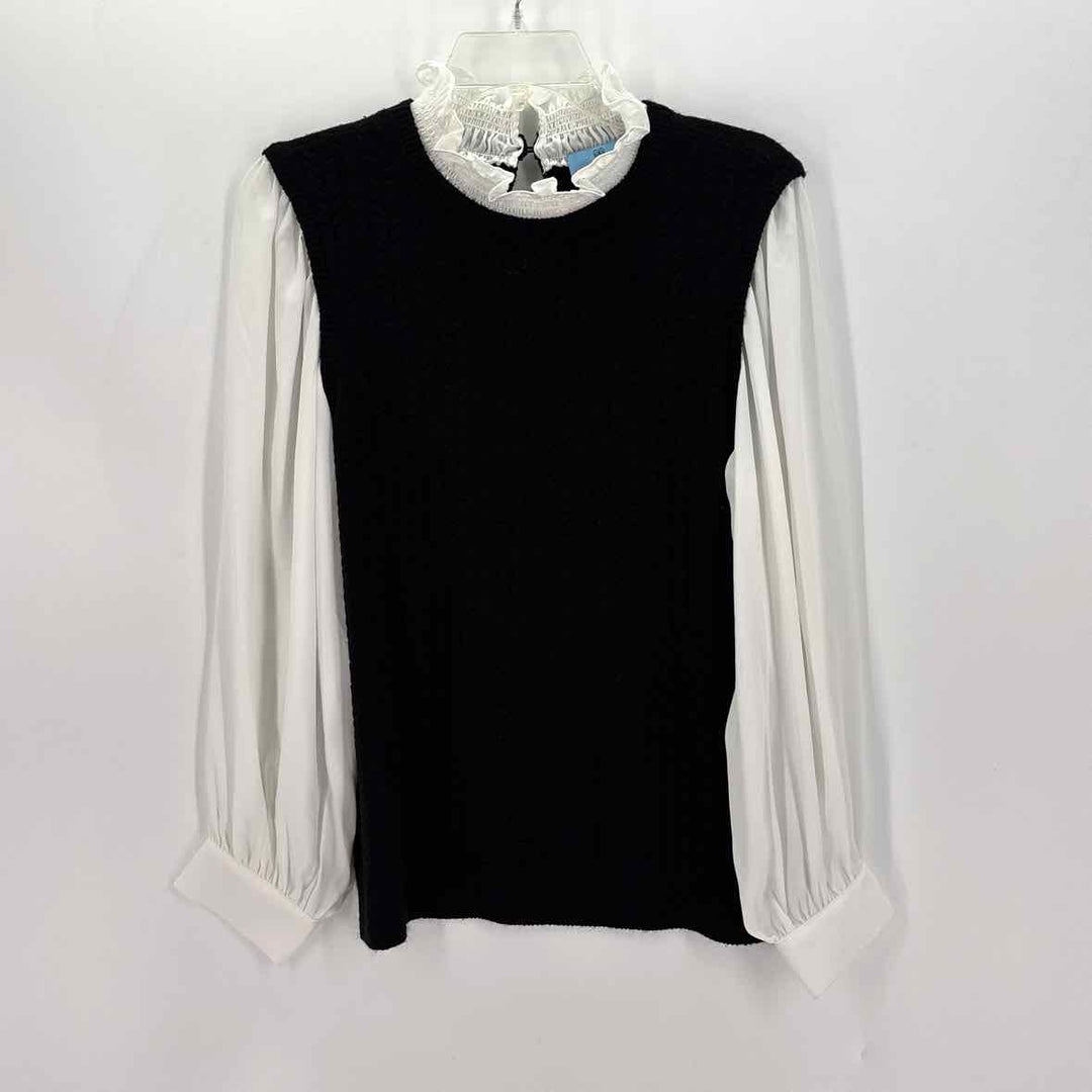 Size M CECE Black Knit Sweater