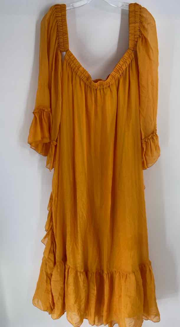 Size L Mustard Dress