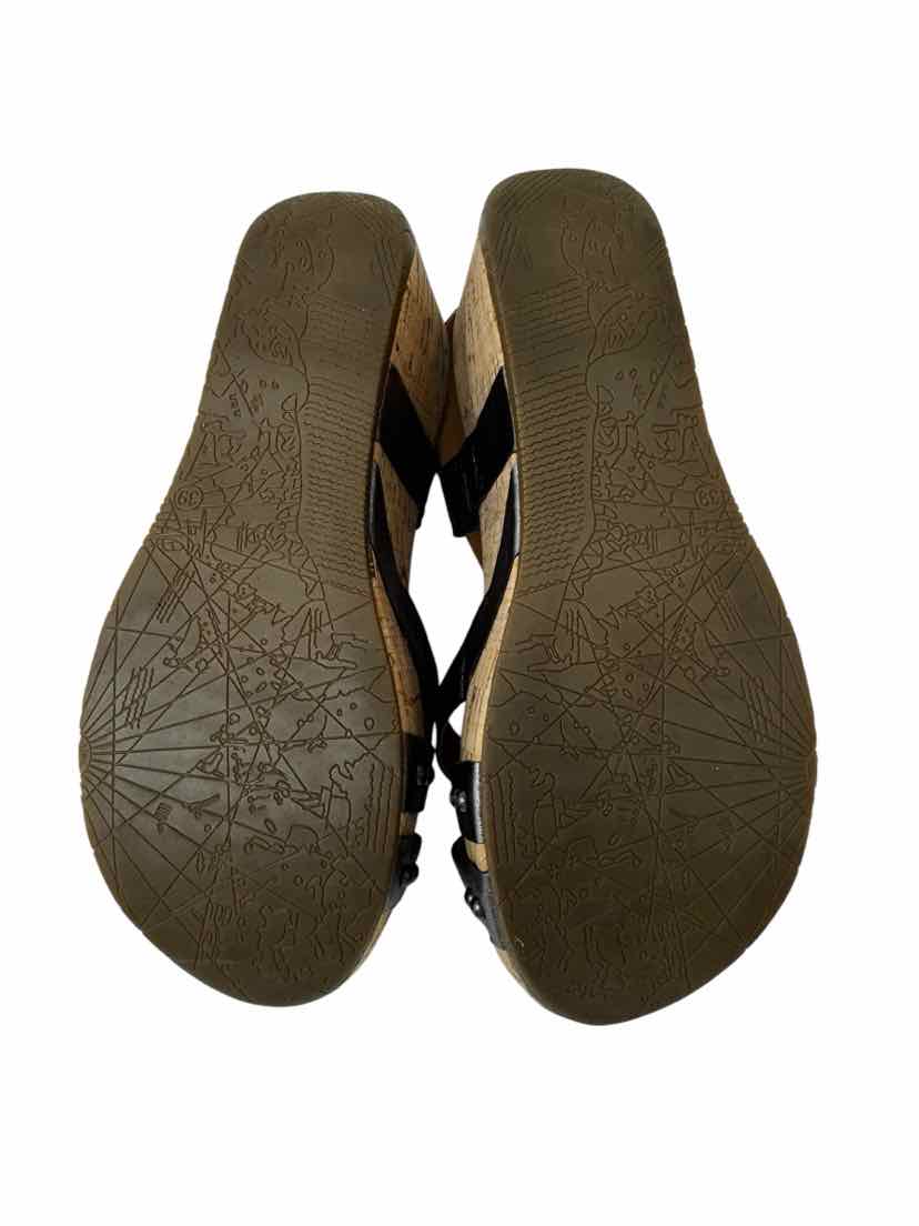 Shoe Size 39 bussola Bronze Leather Sandals