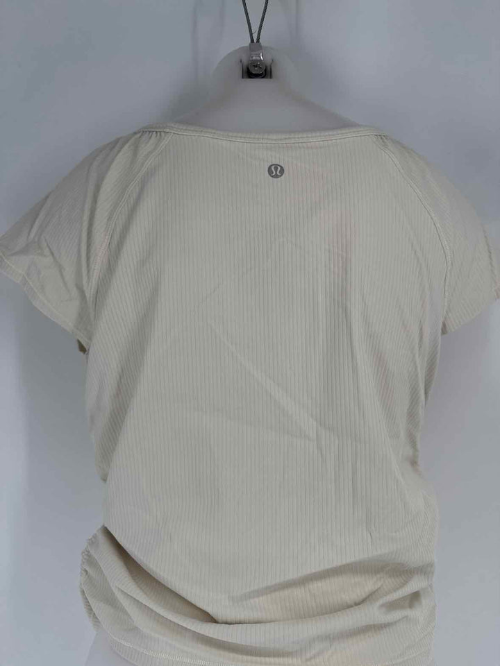 Size 12 Athleta Cream Shirt
