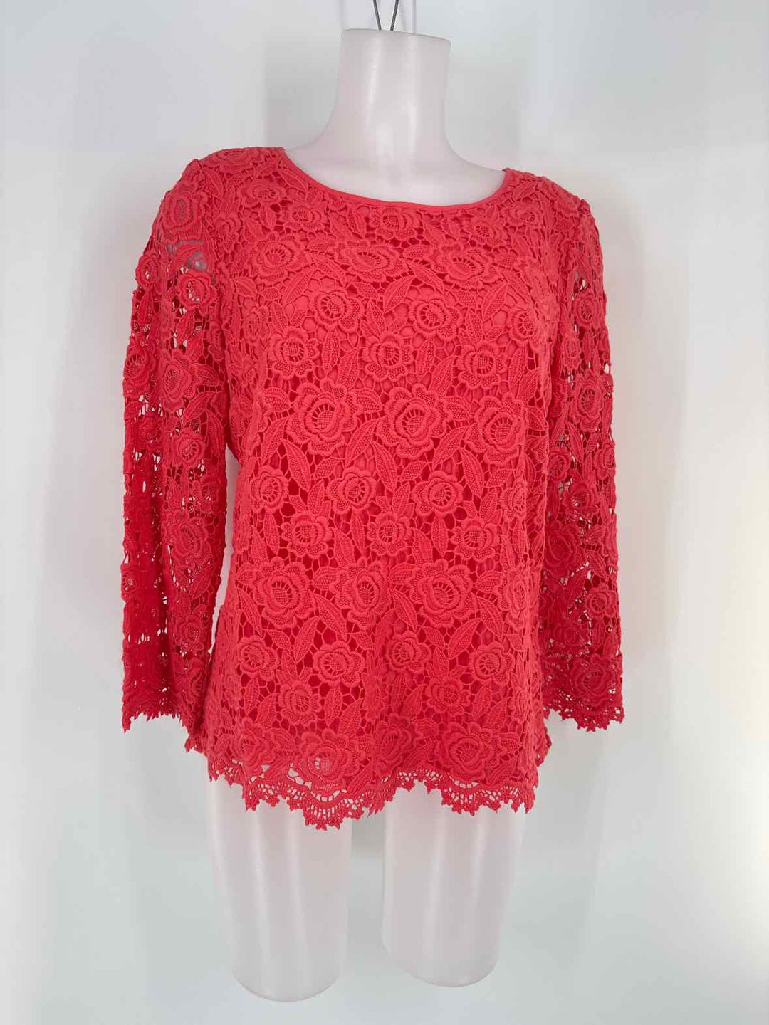 Size 8 Talbots Coral Shirt