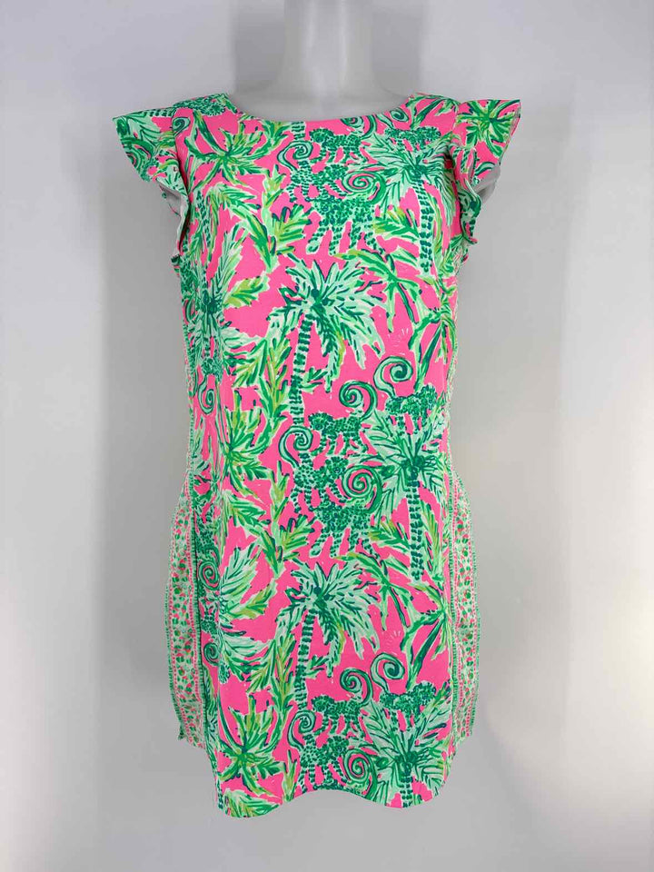 Size 10 Lilly Pulitzer PINK PRINT Dress