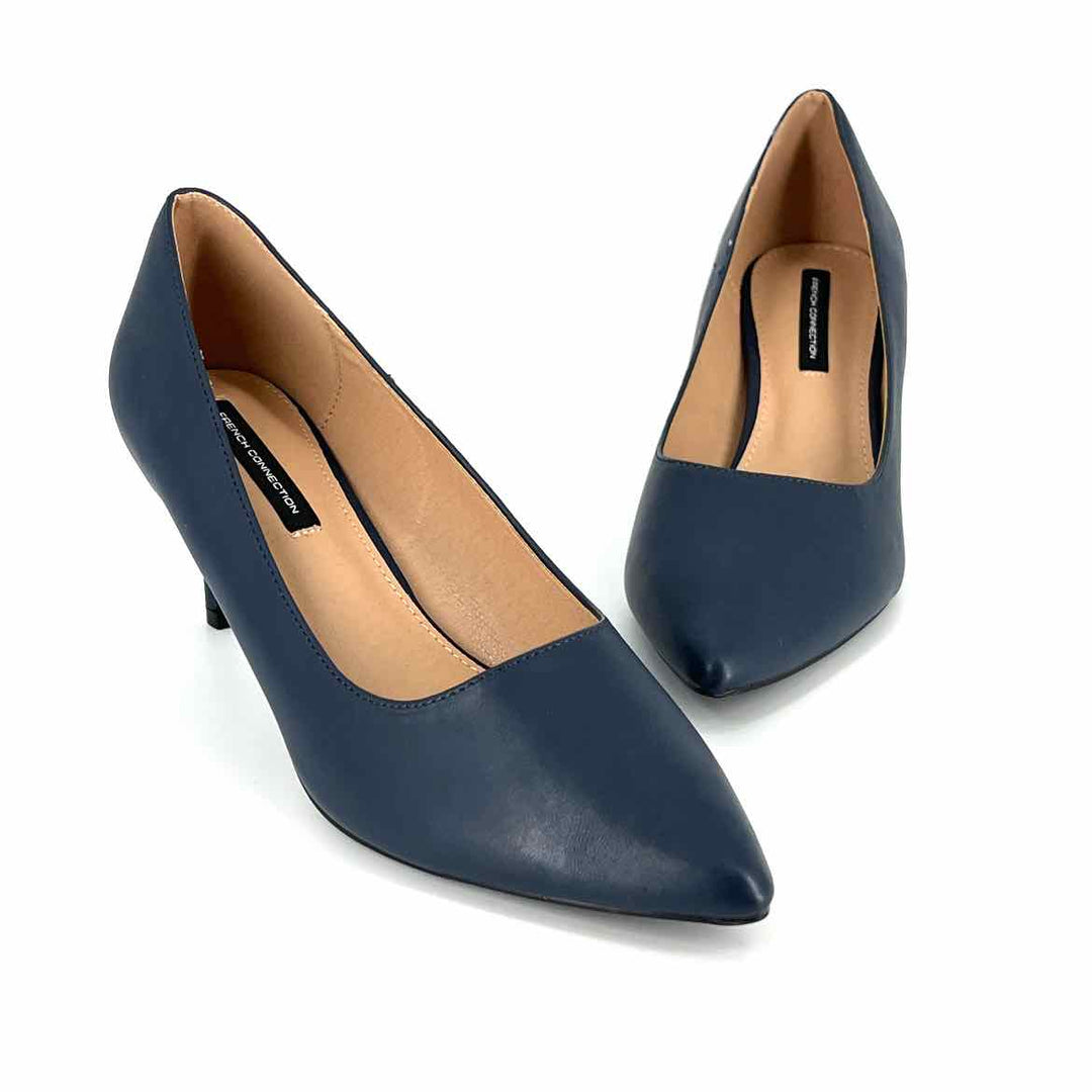 Shoe Size 11 FRENCH CONNECTION Navy Pumps