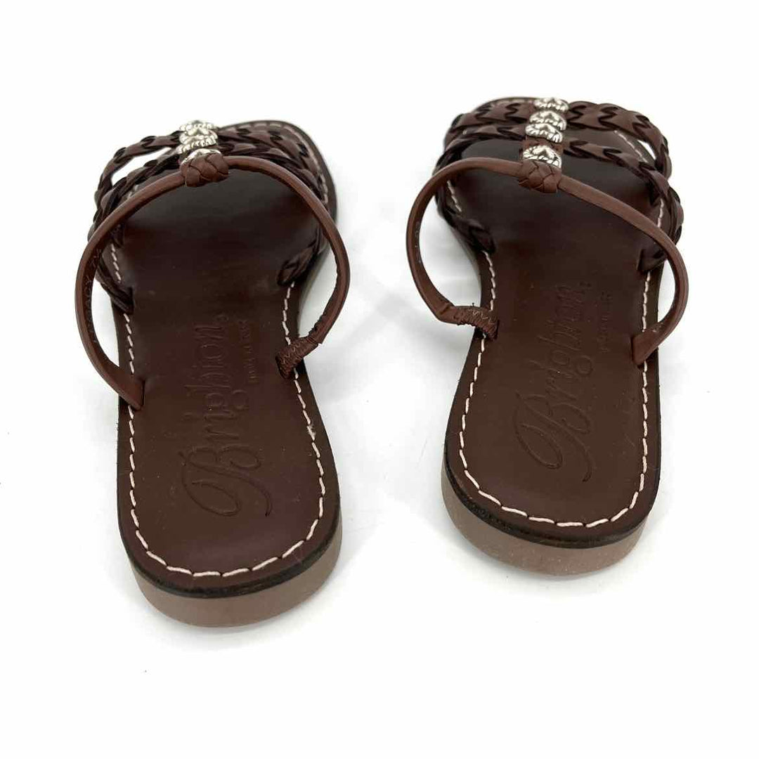 Shoe Size 7.5 BRIGHTON Brown Leather Sandals