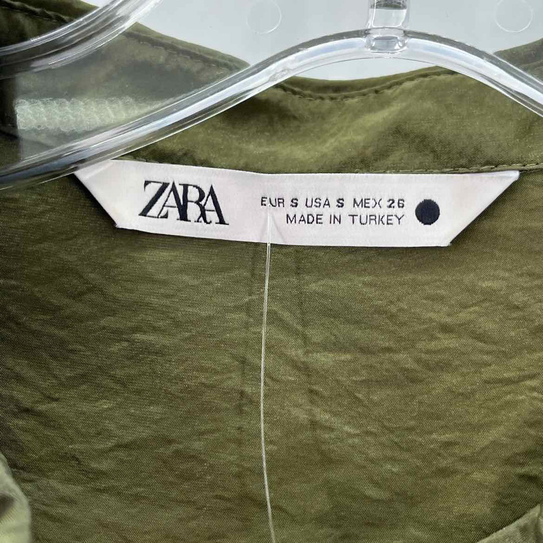 Size S ZARA Olive Shirt