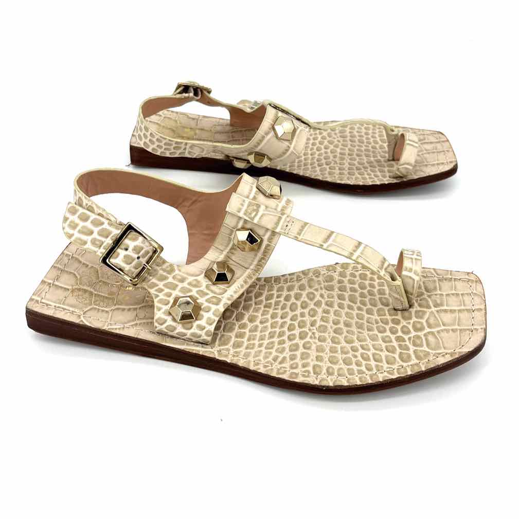 Shoe Size 7.5 Vince Camuto Ivory Leather Sandals