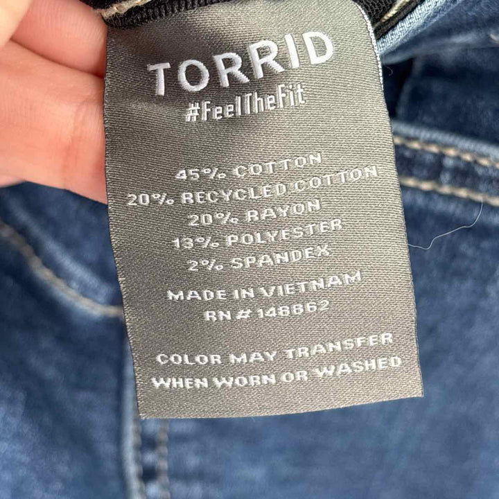 Size 18 Torrid Blue Denim Jeans