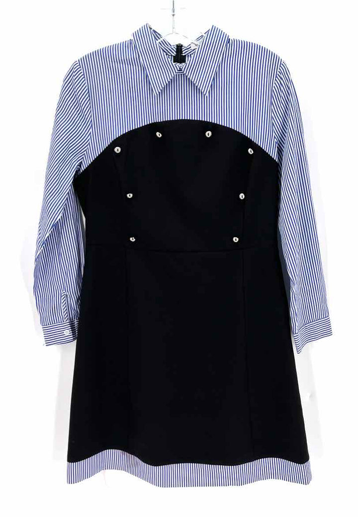 Size 6 Black Print Dress