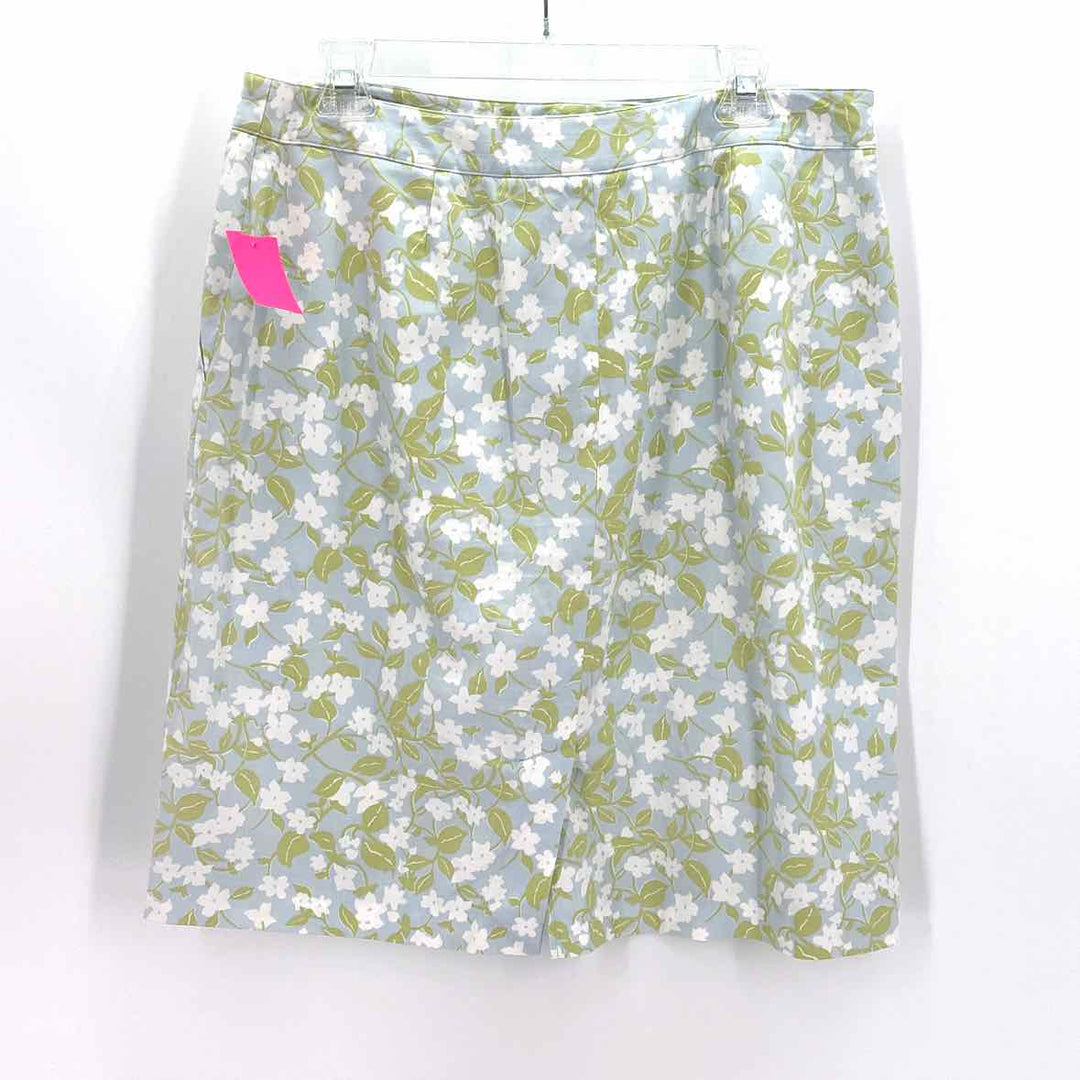Size 12 Brooks Brothers Green Skirt