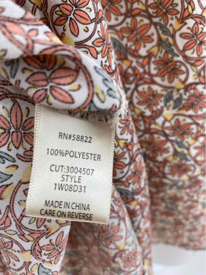 Size 2X MAX STUDIO Burgundy Shirt