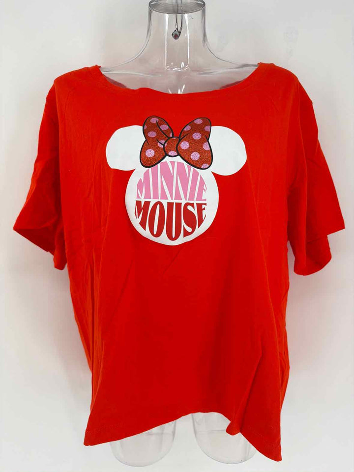 Size 2X DISNEY Red Shirt