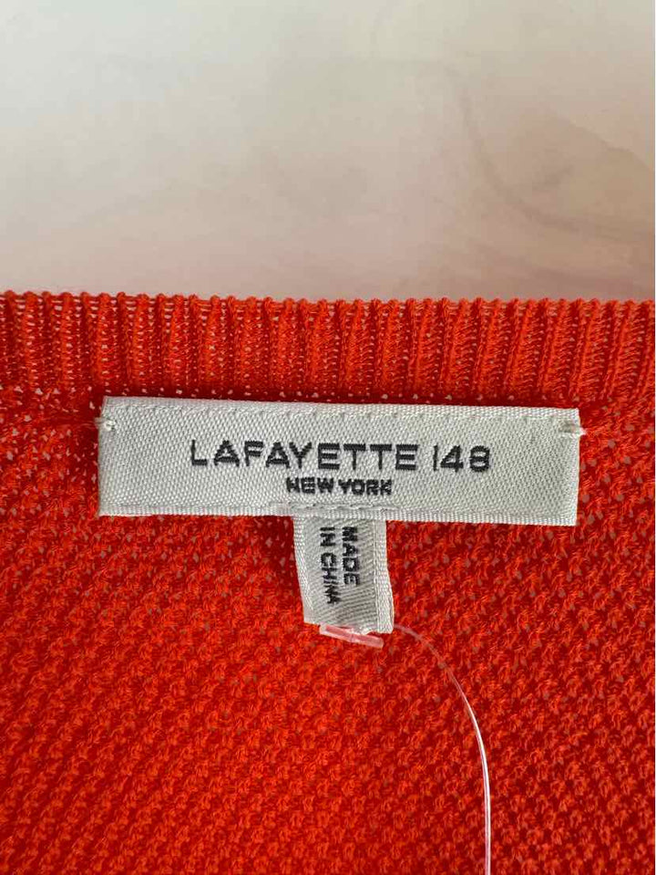 Size XL LAFAYETTE Orange Sweater