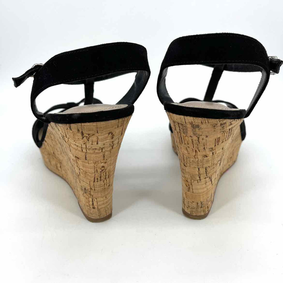 Shoe Size 10 CHARLES DAVID Black Sandals