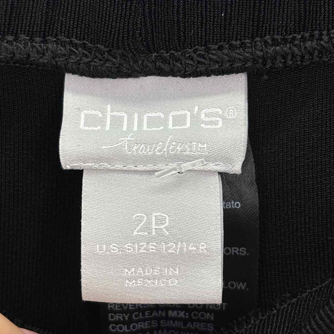 Size 12 Chico's Black Pants