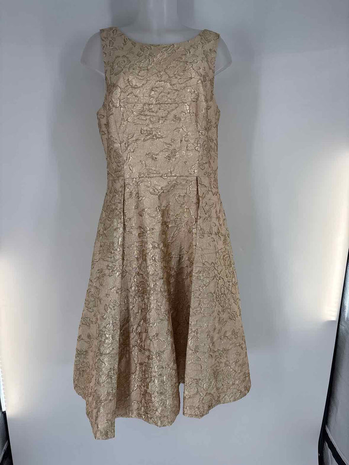 Size 14 NICOLE MILLER PINK PRINT Dress