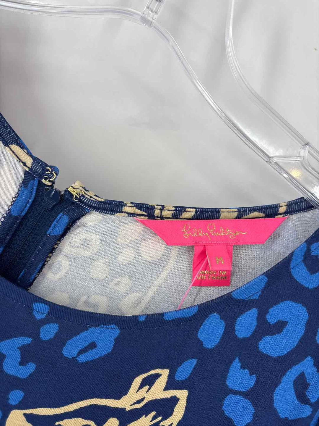 Size M Lilly Pulitzer Blue Print Dress