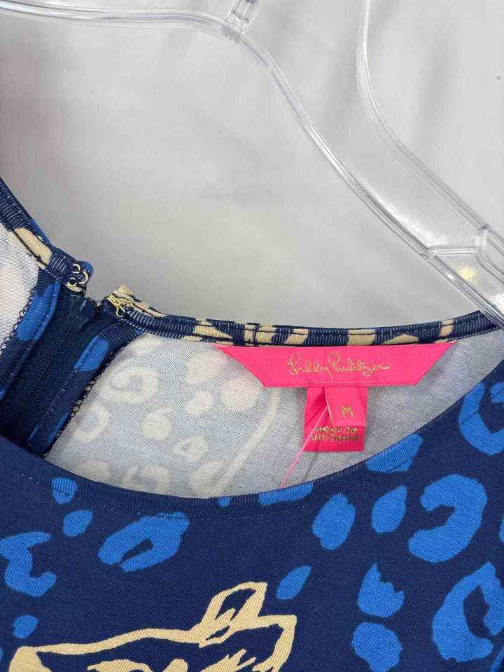 Size M Lilly Pulitzer Blue Print Dress