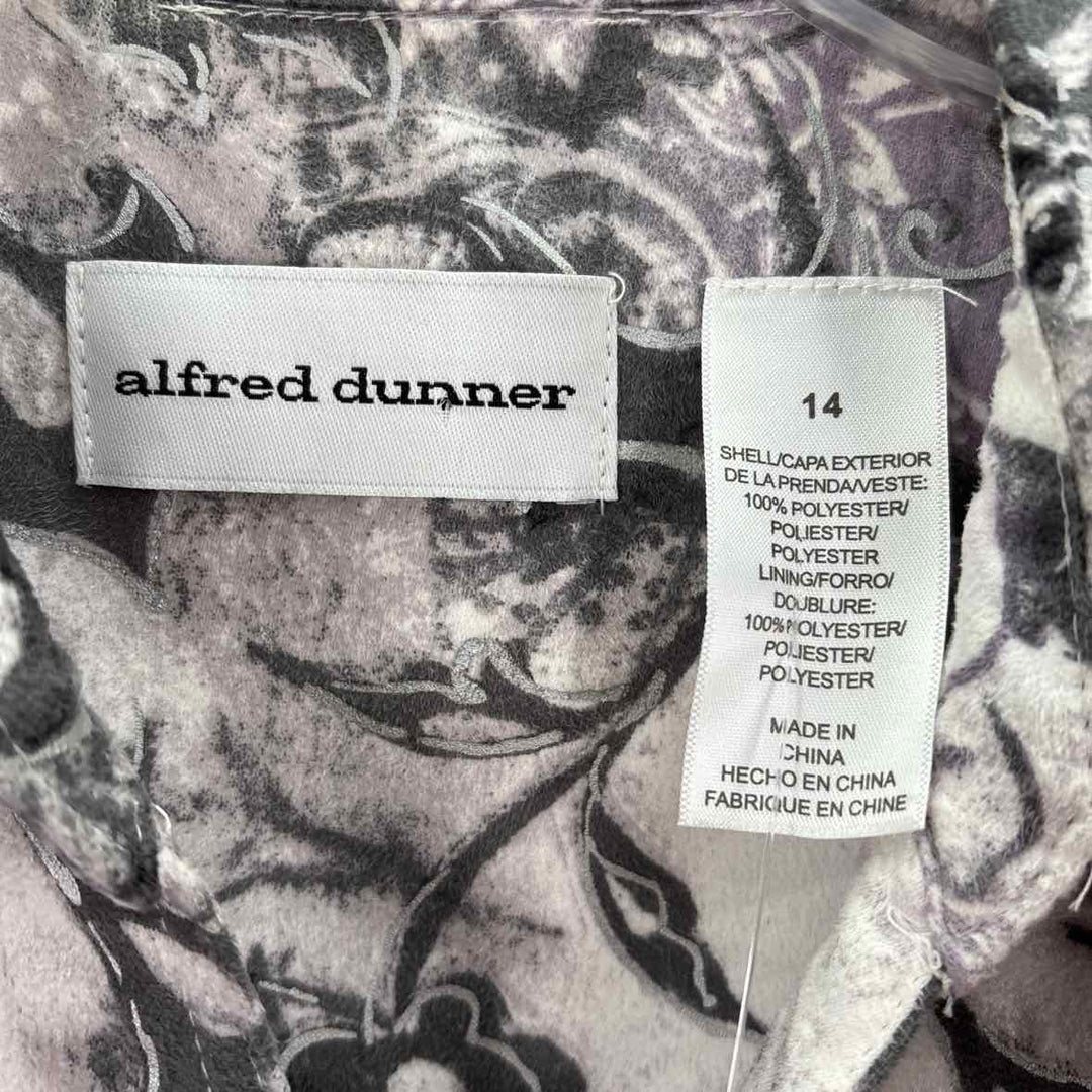 Size 14 ALFRED DUNNER Gray Jacket