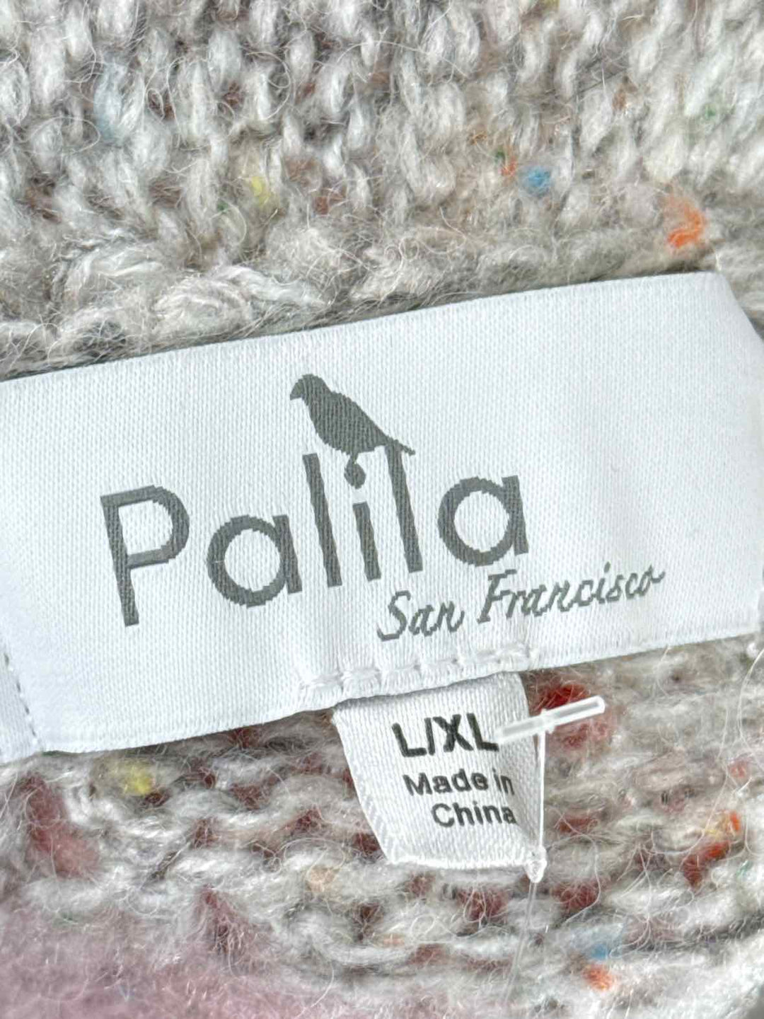 Size L/XL Gray Cardigan