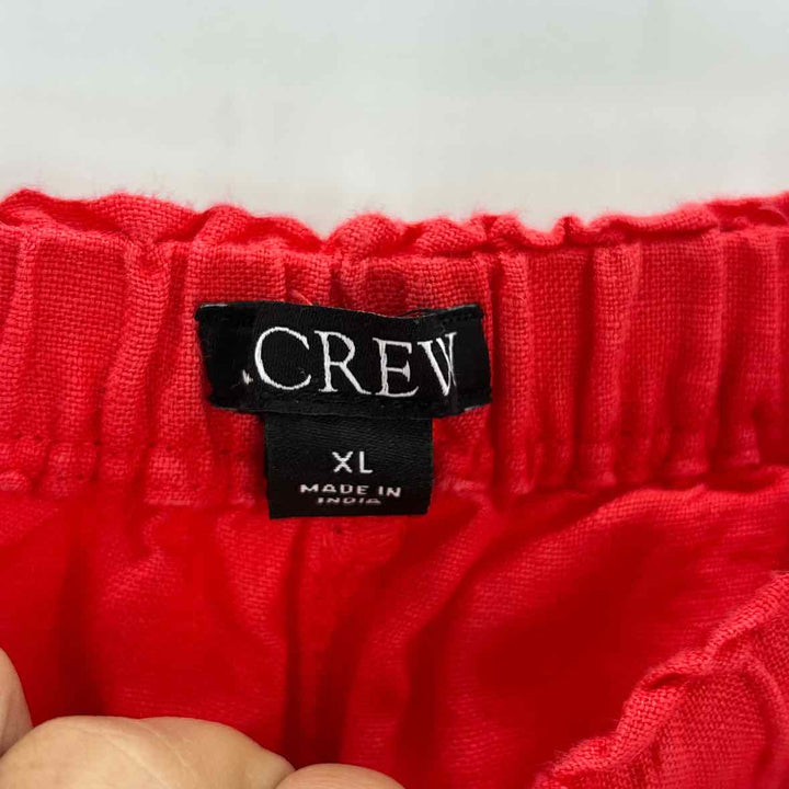 Size XL J Crew Coral Linen Pants